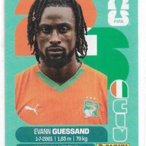 FIGURITAS FIFA MUNDIAL 2026 EVANN GUESSAND CIV 19