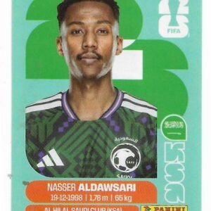 FIGURITAS FIFA MUNDIAL 2026 NASSER ALDAWSARI KSA 12