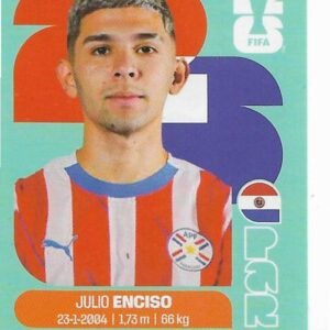FIGURITAS FIFA MUNDIAL 2026 JULIO ENCISO PAR 15