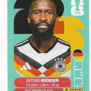 FIGURITAS FIFA MUNDIAL 2026 ANTONIO RUDIGER GER 6