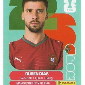 FIGURITAS FIFA MUNDIAL 2026 RÚBEN DIAS POR 4