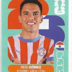FIGURITAS FIFA MUNDIAL 2026 DIEGO GÓMEZ PAR 10
