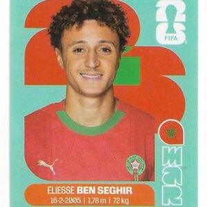 FIGURITAS FIFA MUNDIAL 2026 ELIESSE BEN SEGHIR MAR 12