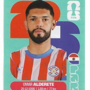 FIGURITAS FIFA MUNDIAL 2026 OMAR ALDERETE PAR 7