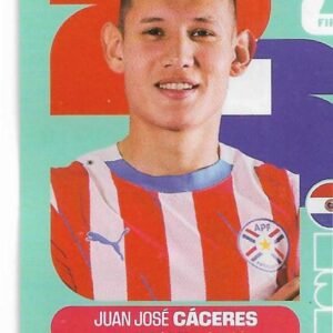 FIGURITAS FIFA MUNDIAL 2026 JUAN JOSÉ CACERES PAR 6