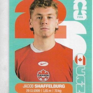FIGURITAS FIFA MUNDIAL 2026 JACOB SHAFFELBURG CAN 14