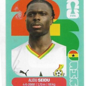 FIGURITAS FIFA MUNDIAL 2026 ALIDU SEIDU GHA 5