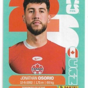 FIGURITAS FIFA MUNDIAL 2026 JONATHAN OSORIO CAN 12