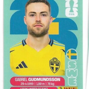 FIGURITAS FIFA MUNDIAL 2026 GABRIEL GUDMUNDSSON SWE 4