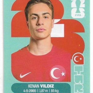FIGURITAS FIFA MUNDIAL 2026 KENAN VILDIZ TUR 20