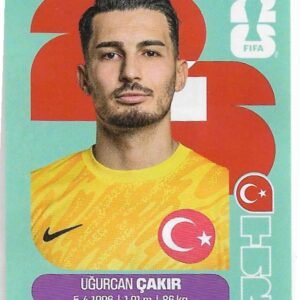 FIGURITAS FIFA MUNDIAL 2026 UGURCAN CAKIR TUR 2