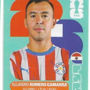 FIGURITAS FIFA MUNDIAL 2026 ALEANDRO ROMERO GAMARRA PAR 16
