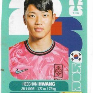 FIGURITAS FIFA MUNDIAL 2026 HEECHAN HWANG KOR 19