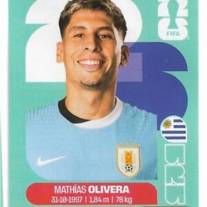 FIGURITAS FIFA MUNDIAL 2026 MATHÍAS OLIVERA URU 7