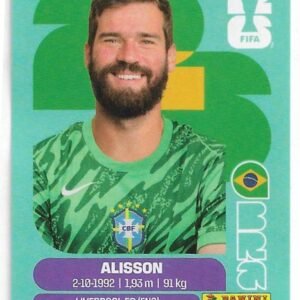 FIGURITAS FIFA MUNDIAL 2026 ALISSON BRA 2