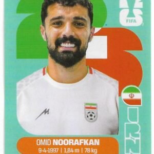 FIGURITAS FIFA MUNDIAL 2026 OMID MOORAFKAN IRN 14