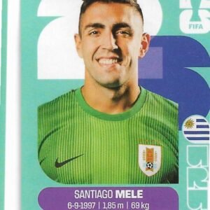 FIGURITAS FIFA MUNDIAL 2026 SANTIAGO MELE URU 3