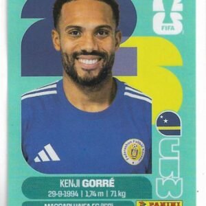 FIGURITAS FIFA MUNDIAL 2026 KENJI GORRÉ CUW 15