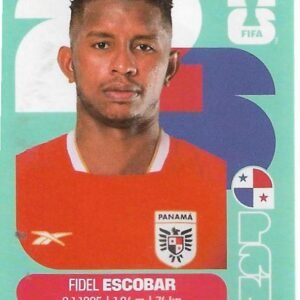 FIGURITAS FIFA MUNDIAL 2026 FIDEL ESCOBAR PAN 4