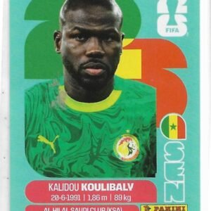 FIGURITAS FIFA MUNDIAL 2026 KALIDOU KOULIBALY SEN 8