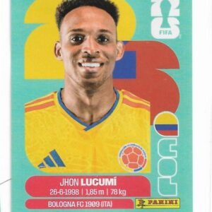 FIGURITAS FIFA MUNDIAL 2026 JHON LUCUMÍ COL 8