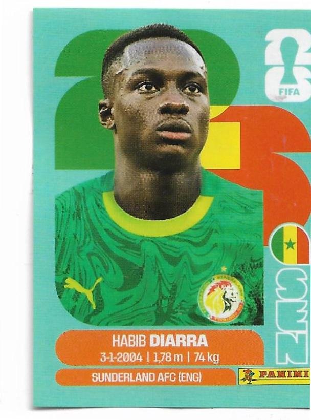 FIGURITAS FIFA MUNDIAL 2026 HABIB DIARRA SEN 12
