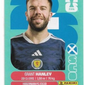 FIGURITAS FIFA MUNDIAL 2026 GRANT HANLEY SCO 10
