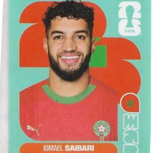 FIGURITAS FIFA MUNDIAL 2026 ISMAEL SAIBARI MAR 15