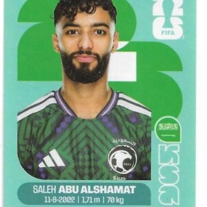 FIGURITAS FIFA MUNDIAL 2026 SALEH ABU ALSHAMAT KSA 14