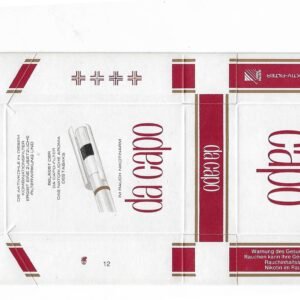 MARQUILLA DA CAPO 20 CIGARRILLOS AUSTRIA