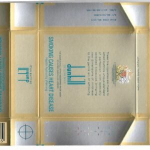 MARQUILLA DUNHILL 25 CIGARRILLOS AUSTRALIA BOX
