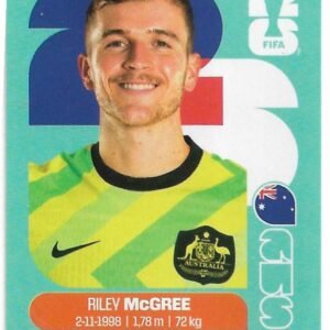FIGURITAS FIFA MUNDIAL 2026 RILEY MCGREE AUS 12