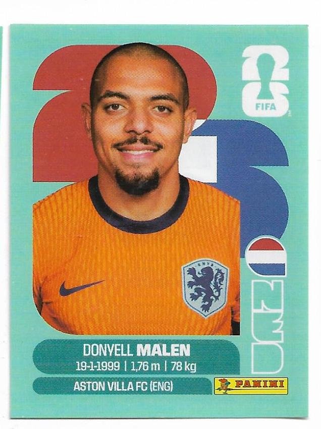 FIGURITAS FIFA MUNDIAL 2026 DONYELL MALEN NED 18