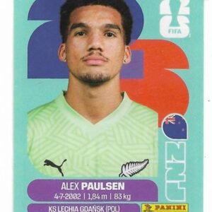 FIGURITAS FIFA MUNDIAL 2026 ALEX PAULSEN NZL 3