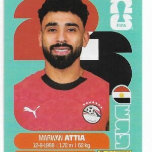 FIGURITAS FIFA MUNDIAL 2026 MARWAN ATTIA EGY 10