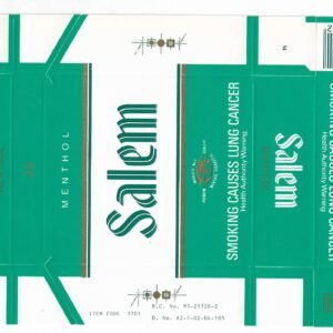MARQUILLA SALEM 25 CIGARRILLOS AUSTRALIA BOX