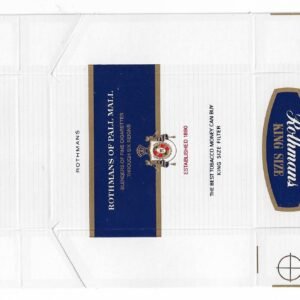 MARQUILLA ROTHMANS KING SIZE 20 CIGARRILLOS AUSTRALIA BOX
