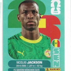FIGURITAS FIFA MUNDIAL 2026 NICOLAS JACKSON SEN 19