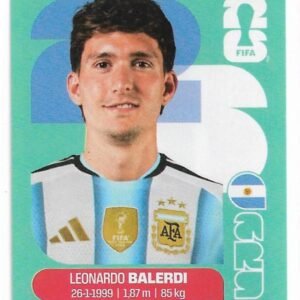 FIGURITAS FIFA MUNDIAL 2026 LEONARDO BALERDI ARG 7