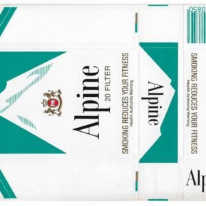 MARQUILLA ALPINE 20 CIGARRILLOS AUSTRALIA BOX
