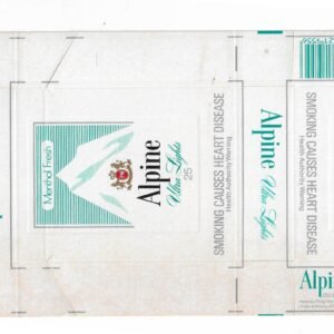 MARQUILLA ALPINE 25 CIGARRILLOS AUSTRALIA BOX