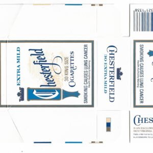 MARQUILLA CHESTERFIELD 20 CIGARRILLOS AUSTRALIA BOX