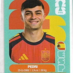 FIGURITAS FIFA MUNDIAL 2026 PEDRI ESP 11