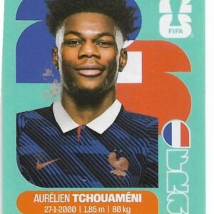 FIGURITAS FIFA MUNDIAL 2026 AURÉLIEN TCHOUAMÉNI FRA 9