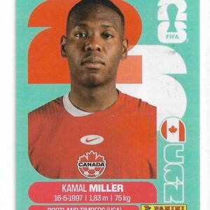 FIGURITAS FIFA MUNDIAL 2026 KAMAL MILLER CAN 9