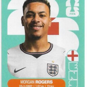 FIGURITAS FIFA MUNDIAL 2026 MORGAN ROGERS ENG 14