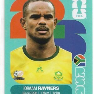 FIGURITAS FIFA MUNDIAL 2026 IQRAAM RAYNERS RSA 18