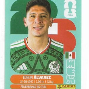 FIGURITAS FIFA MUNDIAL 2026 EDSON ÁLVAREZ MEX 10