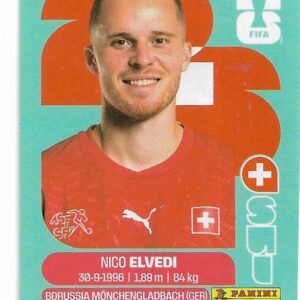 FIGURITAS FIFA MUNDIAL 2026 NICO ELVEDI SUI 6
