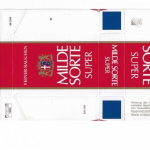 MARQUILLA MILDE SORTE SUPER 20 CIGARRILLOS AUSTRIA